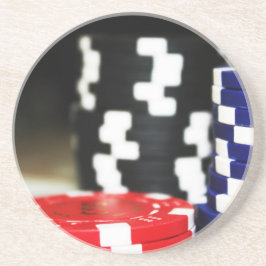 Porta-copos Chips Joando Casino Ganham Prêmio de Sorte de Jogo