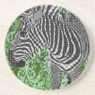 Porta copos chique da zebra II de Boho