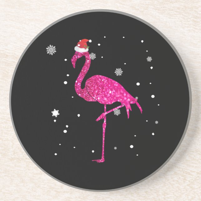 Porta-copos Christmas Flamingo Essential (Frente)