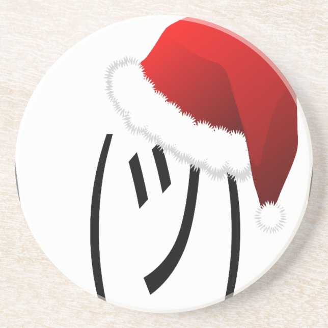 Porta-copos christmas shrug emoji (Frente)