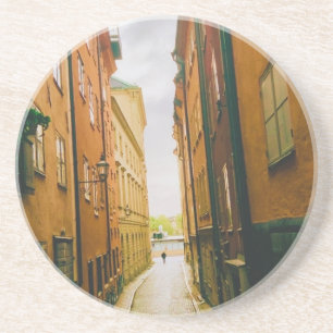 Porta-copos Cidade histórica antiga, Gamla Stan, Estocolmo, Su