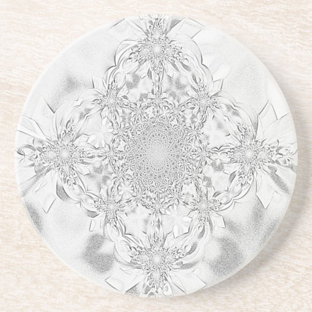 Porta-copos Cinza do lápis (Frente)