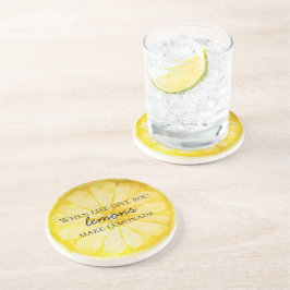 Porta-copos Citação de Lemon