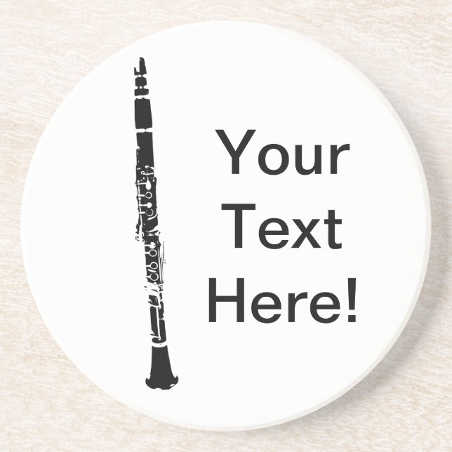 Porta-copos Clarinet Personalizado (Frente)
