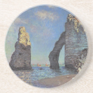 Porta-copos Claude Monet CliFF em Etretat Impressionista Paint