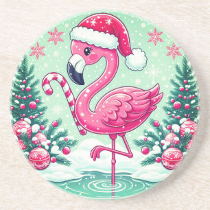 Porta-copos Clipart-444666, da Sublimação do Flamingo de Natal