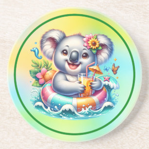 Porta-copos Clipart de Sublimação de Coala de Verão-97702