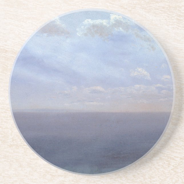 Porta-copos Cloud Study with Sea and Sky - Albert Bierstadt (Frente)