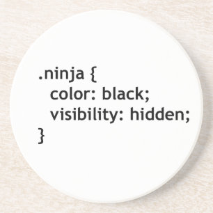 Porta-copos código ninja, script
