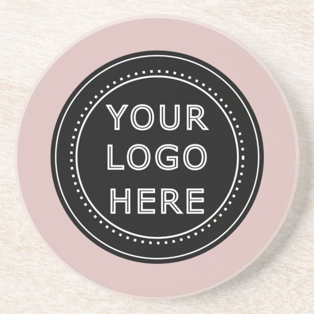 Porta-copos Código QR preto elegante e elegante (Frente)