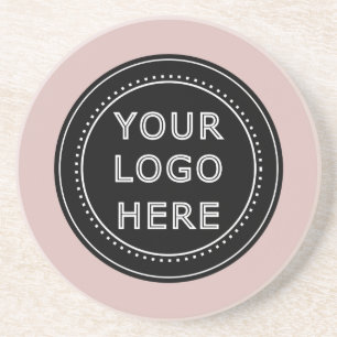 Porta-copos Código QR preto elegante e elegante