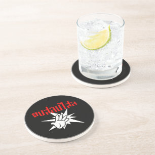 Porta-copos Coloque-o no chão, seu Bobo, Dop Salop Salai, em T