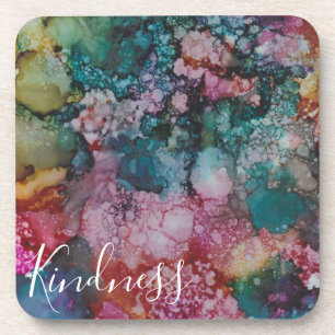 Porta copos "Color Burst Inkblot"