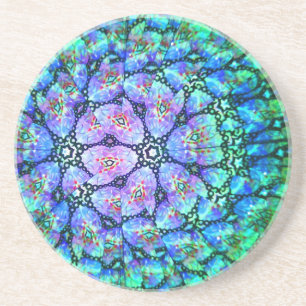 Porta copos colorida #1 do caleidoscópio
