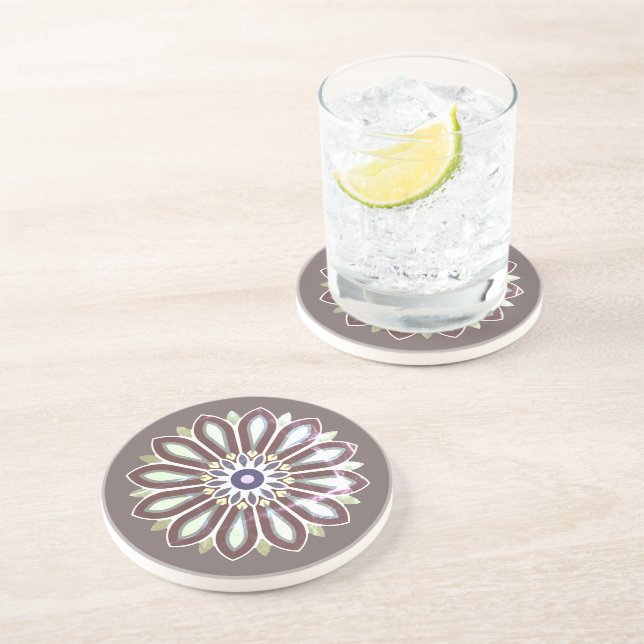 PORTA-COPOS COLOURFULL FLOWER ART GIFT DAUGHTER MOM BOSS 2026 (Lateral)