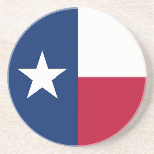 Porta copos com a bandeira do Texas, EUA