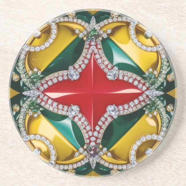 Porta copos com a Design de Cores de Los Angeles (Frente)