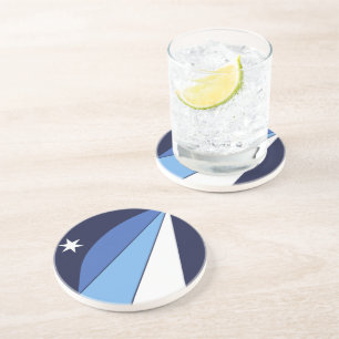 Porta copos com Bandeira de Colúmbia, Carolina do 