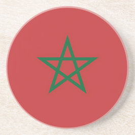 Porta copos com Bandeira de Marrocos