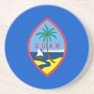 Porta copos com Bandeira do Guam, EUA