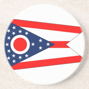 Porta copos com Flag do Ohio, EUA