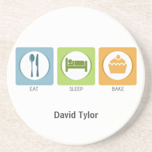 Porta-copos Coma o Assar do Sono!