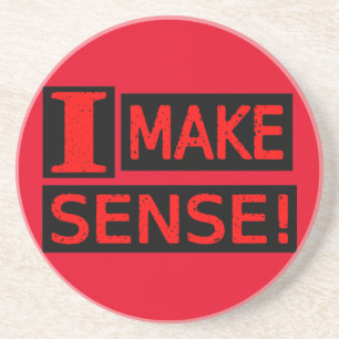 Porta-copos Comprar "Make Sense" de Design de Expressão Bela