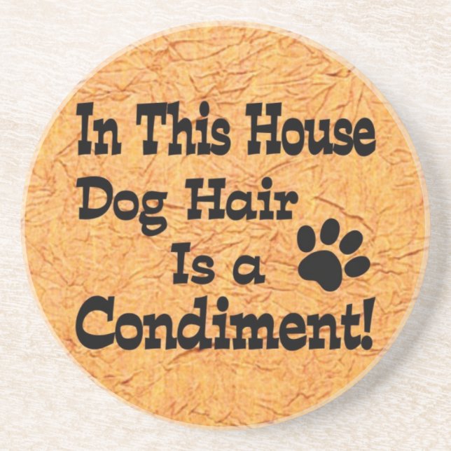 Porta-copos Condimento de Cabelo de Cachorro (Frente)