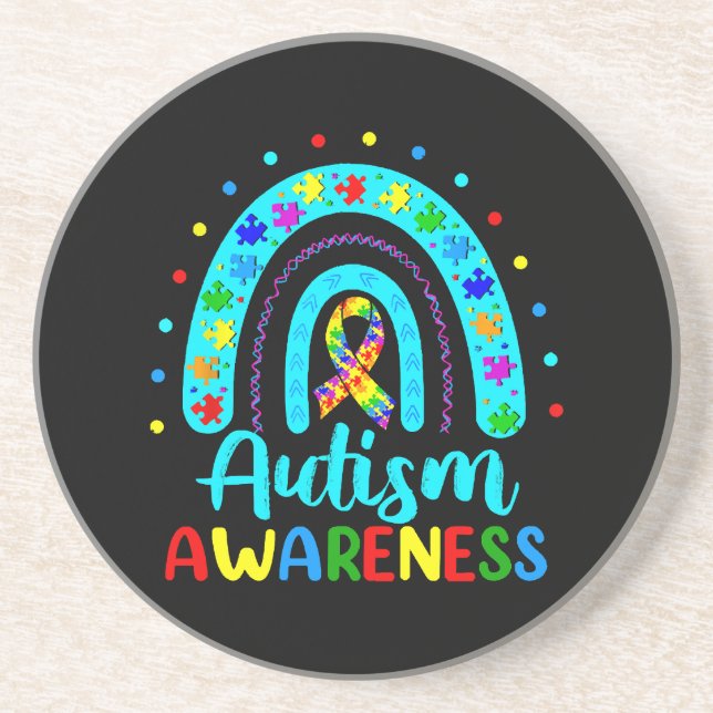 Porta-copos Conscientização do Autismo (Frente)