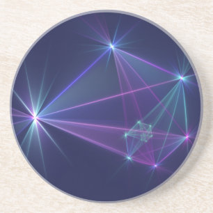 Porta-copos Constelação, Arte Fractal de Fantasia Abstrata