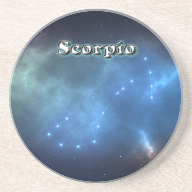 Porta-copos constelação de Scorpio (Frente)