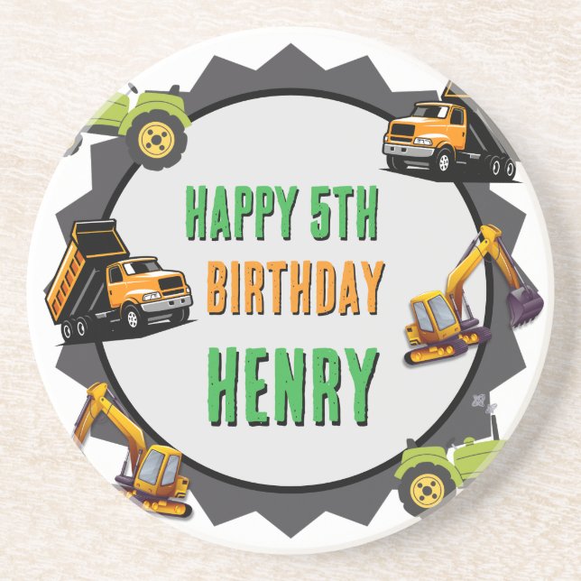 Porta-copos Construction Dump Truck  (Frente)