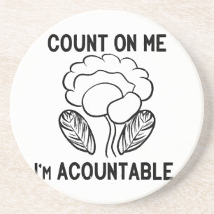 Porta-copos Conte comigo, sou responsável