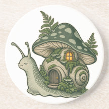 Copo de Casa de Cogumelo de Caracol Lanterna