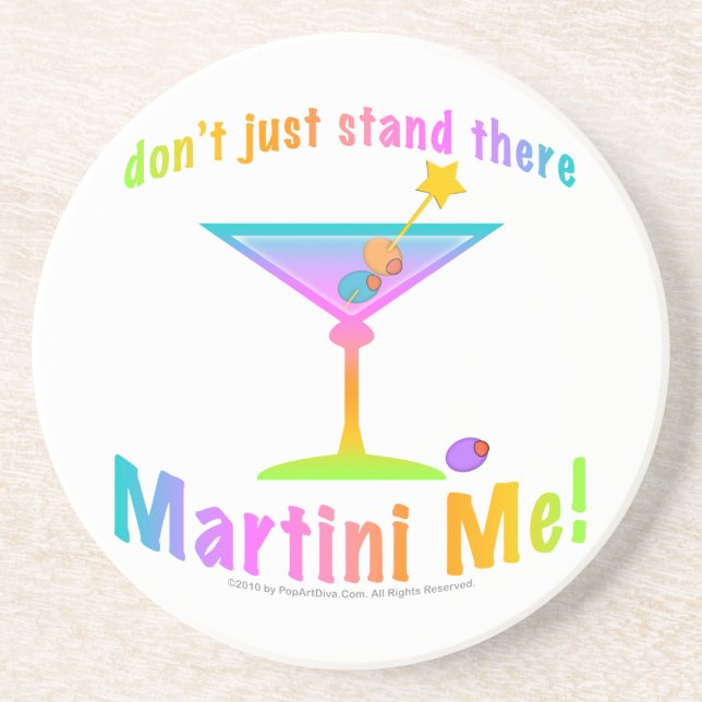 Porta-copos Copo de MARTINI ME (Frente)