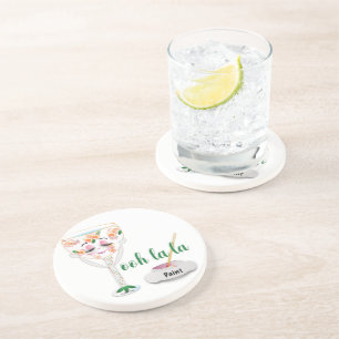 Porta-copos Copo de Vinho com Personalidade