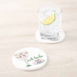 Porta-copos Copo de Vinho com Personalidade