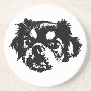 Porta-copos Copo para Chihuahua – Desenho a Tinta