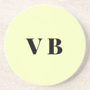 Porta-copos cor personalizada pastel simples mínima sólida per