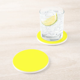 Porta-copos Cor Sólida Neon Amarelo | Clássico