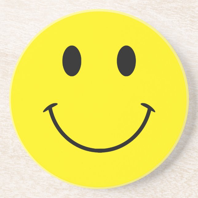 Porta-copos Cores Personalizadas Sorriso Fofo Retrô (Frente)