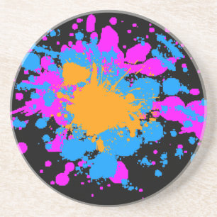 Porta-copos Corey Tiger 80s - Pintor Retroativo Splatter