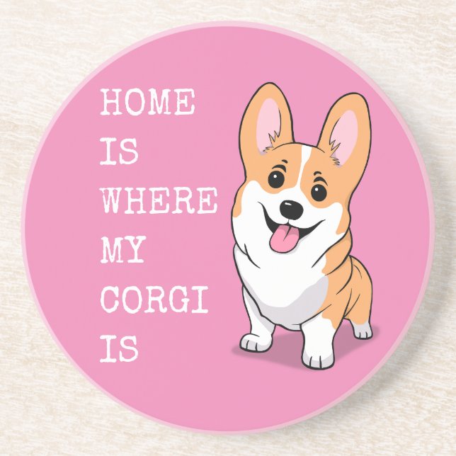 Porta-copos Corgi (Frente)
