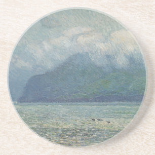Porta-copos Cortina de Prata e Portão Dourado de Childe Hassam