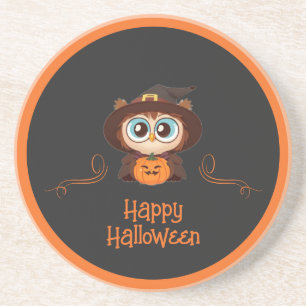 Porta-copos Coruja/Queda/Outono/Halloween/abóbora