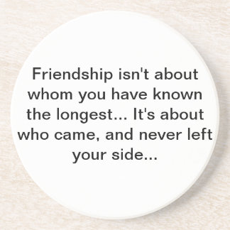 Porta-copos coster da amizade