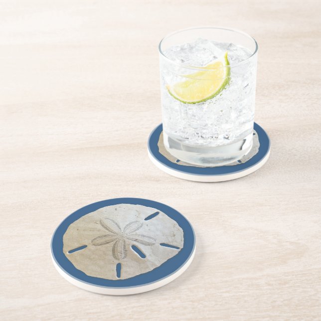 Porta-copos Costura Personalizada de Decoração de Praia de Are (Lateral)