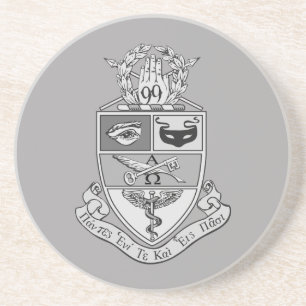 Porta-copos Crest da Kappa Psi