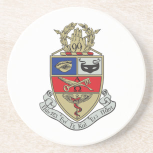 Porta-copos Crest da Kappa Psi