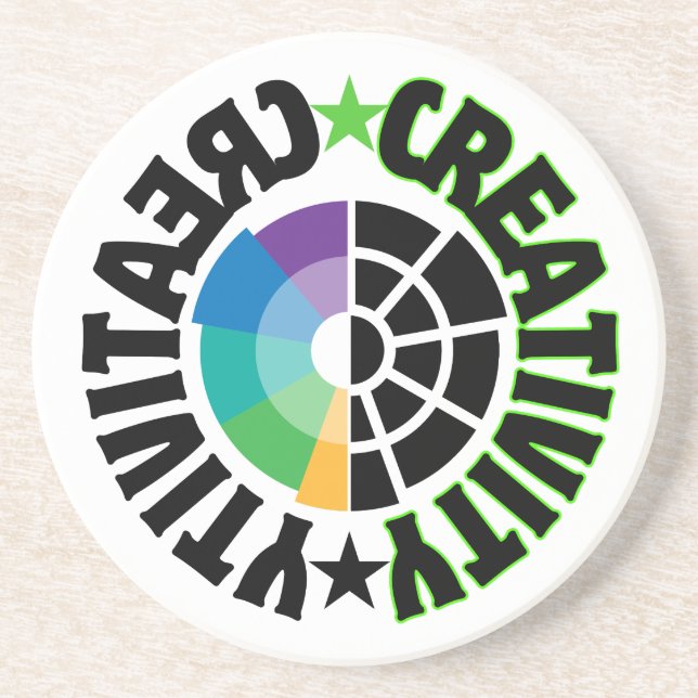 Porta-copos Criatividade.w (Frente)